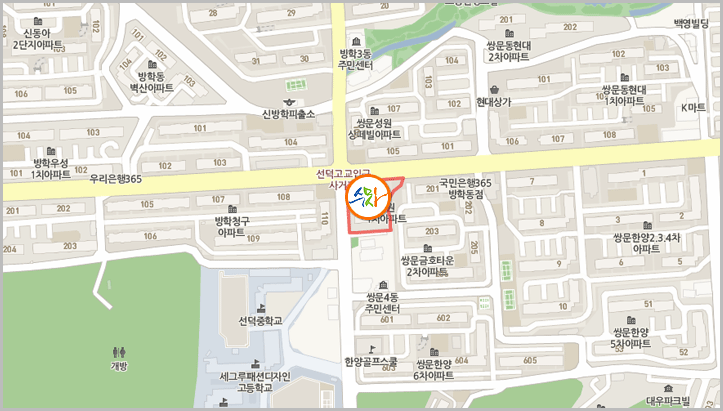 SD관 오시는길