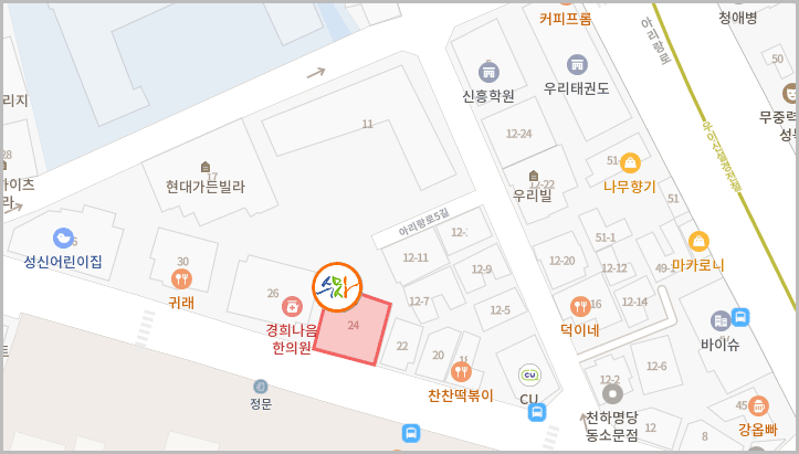 영통관 오시는길